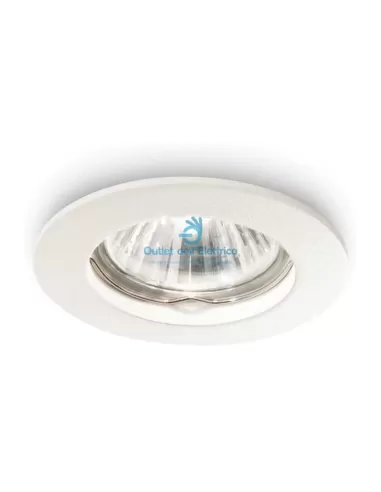 Ideal Lux 083117 Jazz feste Einbauleuchte weiß